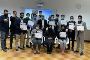 Corporate Training certification group photo