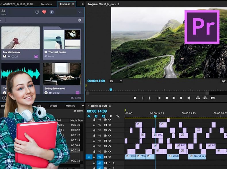 vlogging adobe premiere pro