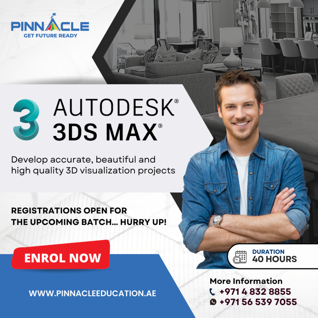 Best Autodesk 3Ds Max course in Dubai