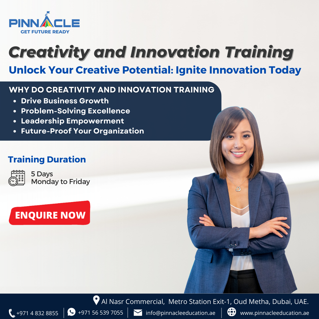 Creativity and Innovation Dubai Best Creative and Innovation Training in Dubai to Unlock Your Creative Potential