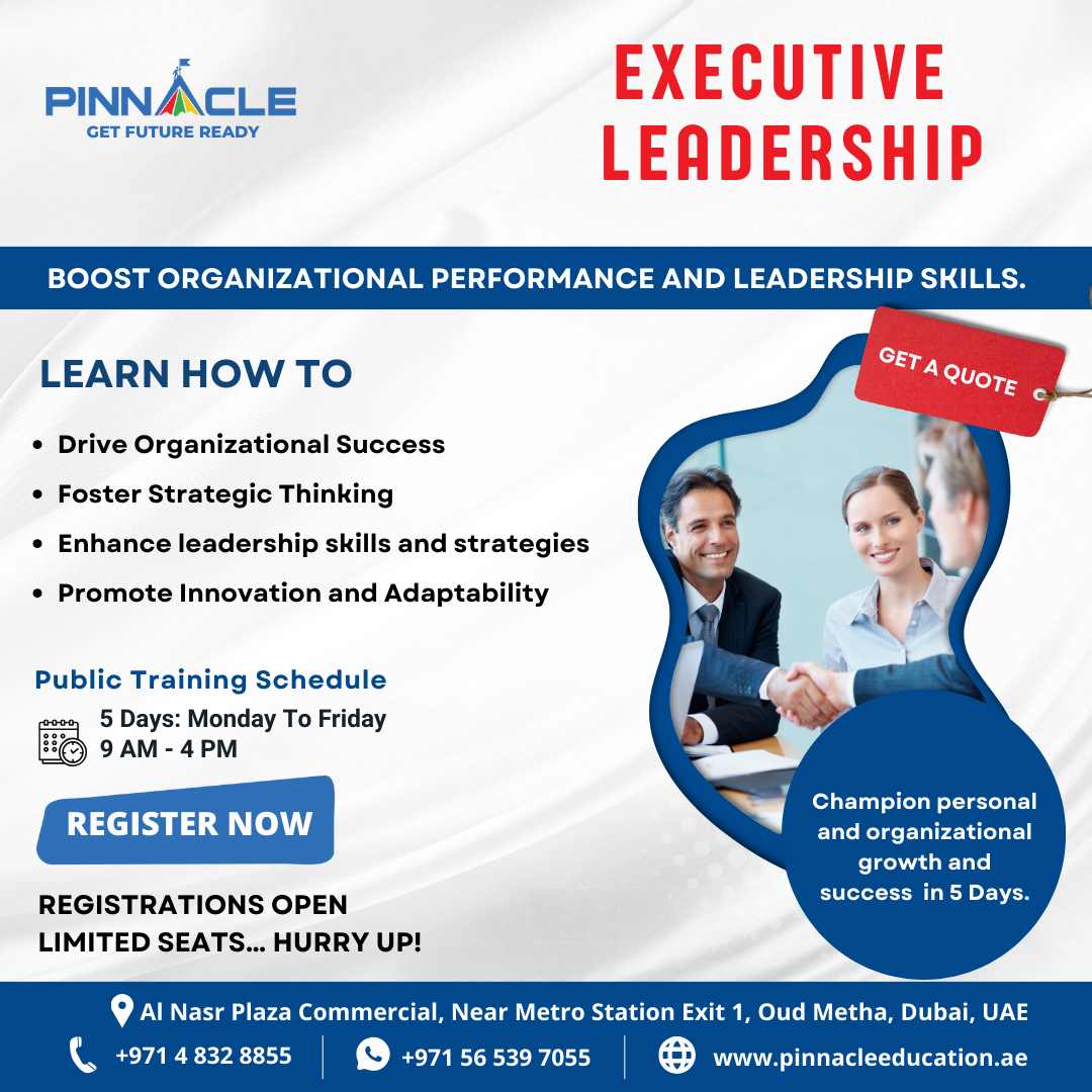 Best Executive Leadership Training In Dubai Best Executive Leadership Training In Dubai