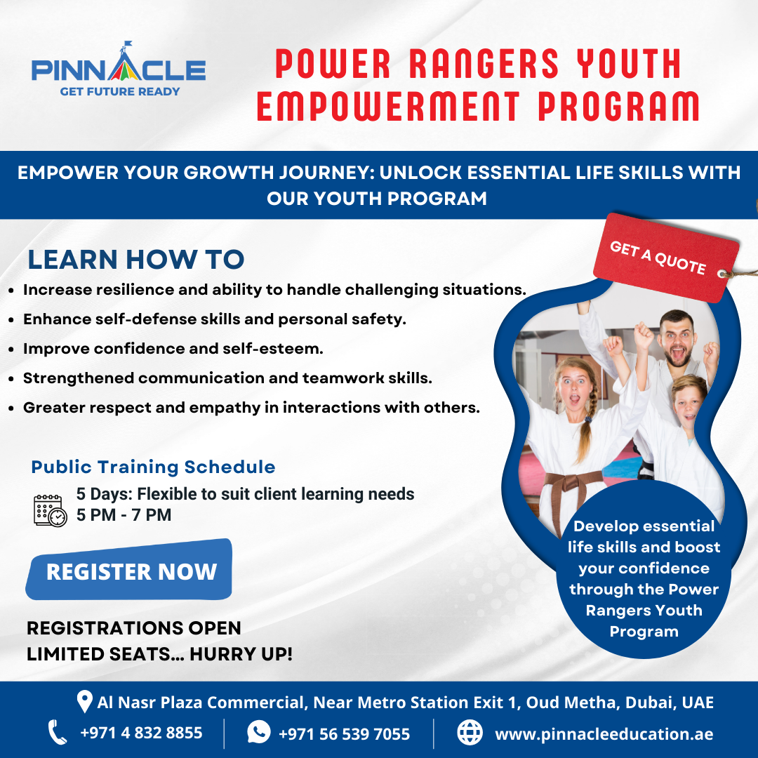 Power Rangers-Best Youth Empowerment Program in Dubai