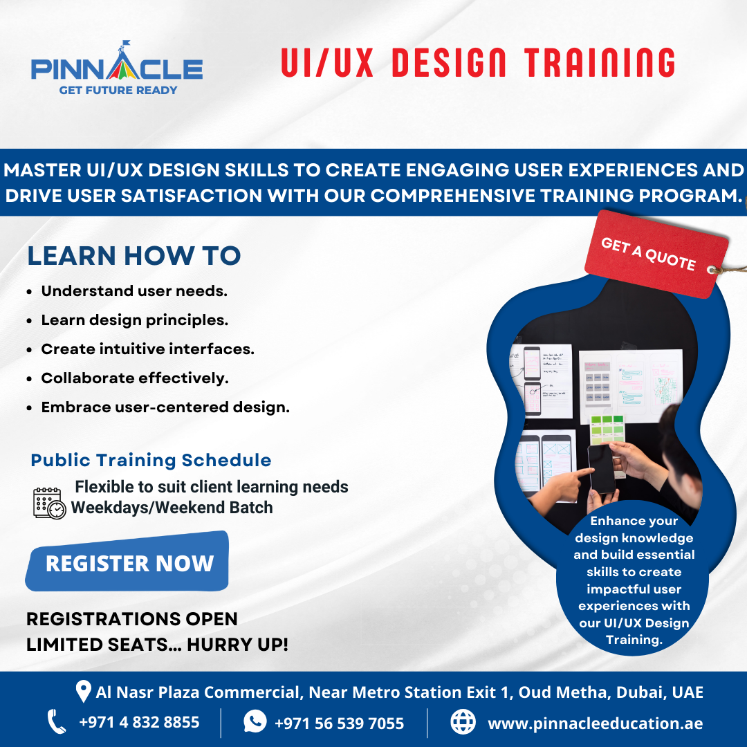 Best UI/UX Design Training In Dubai Best UI/UX Design Training In Dubai