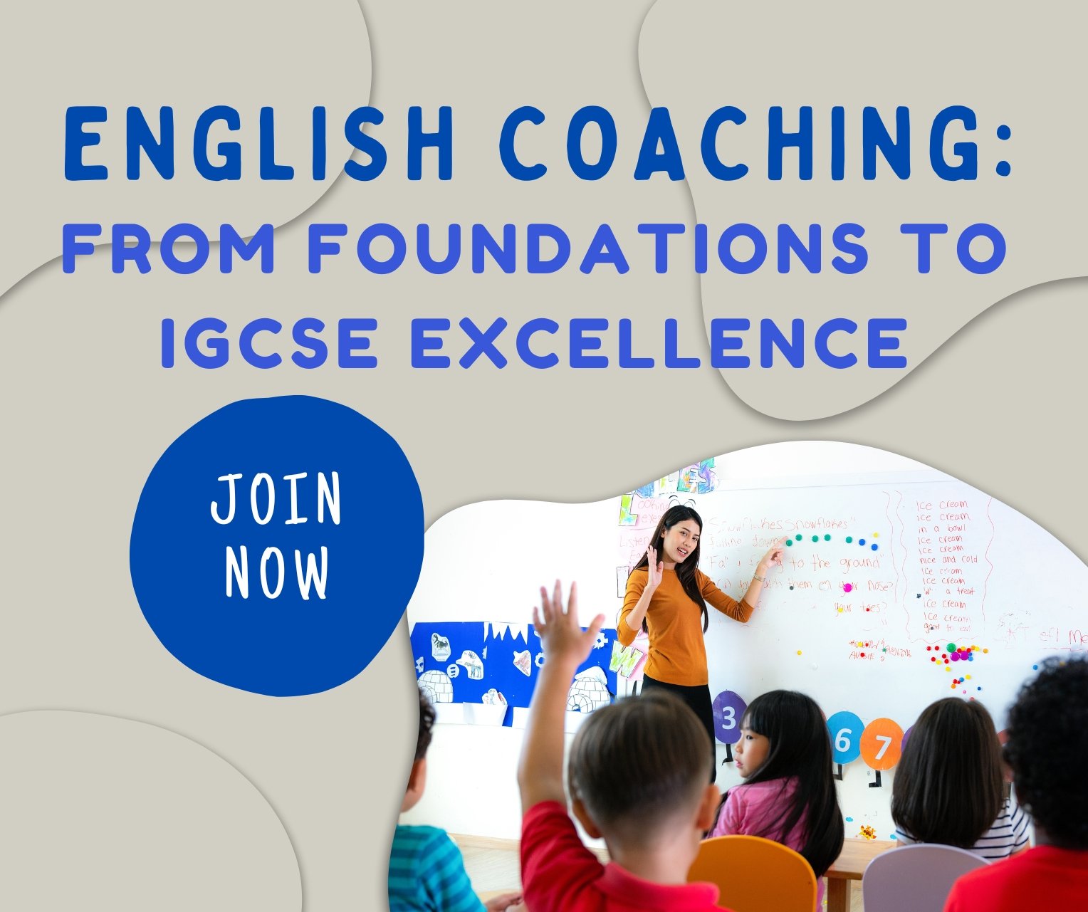 English Coaching: Primary to IGCSE Excellence English Coaching: Primary to IGCSE Excellence