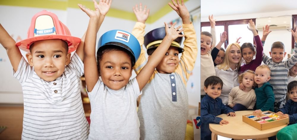 Young students overcoming stage fear in Dubai training center