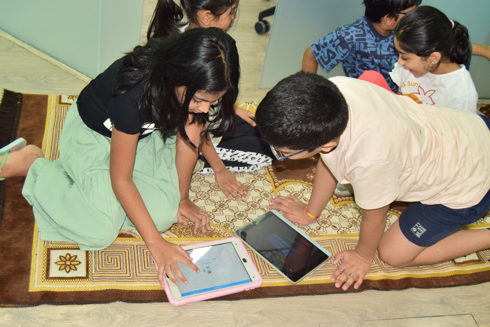 Kids learning coding and technology at summer camp - Future Tech Track