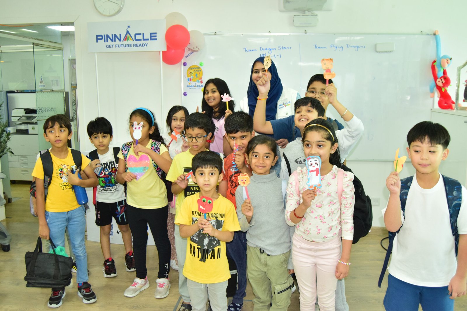 Children enjoying summer camp activities together - Dubai summer camp 2026