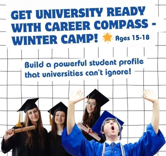 College prep winter camp Dubai - Students learning interview skills public speaking leadership ages 16-18