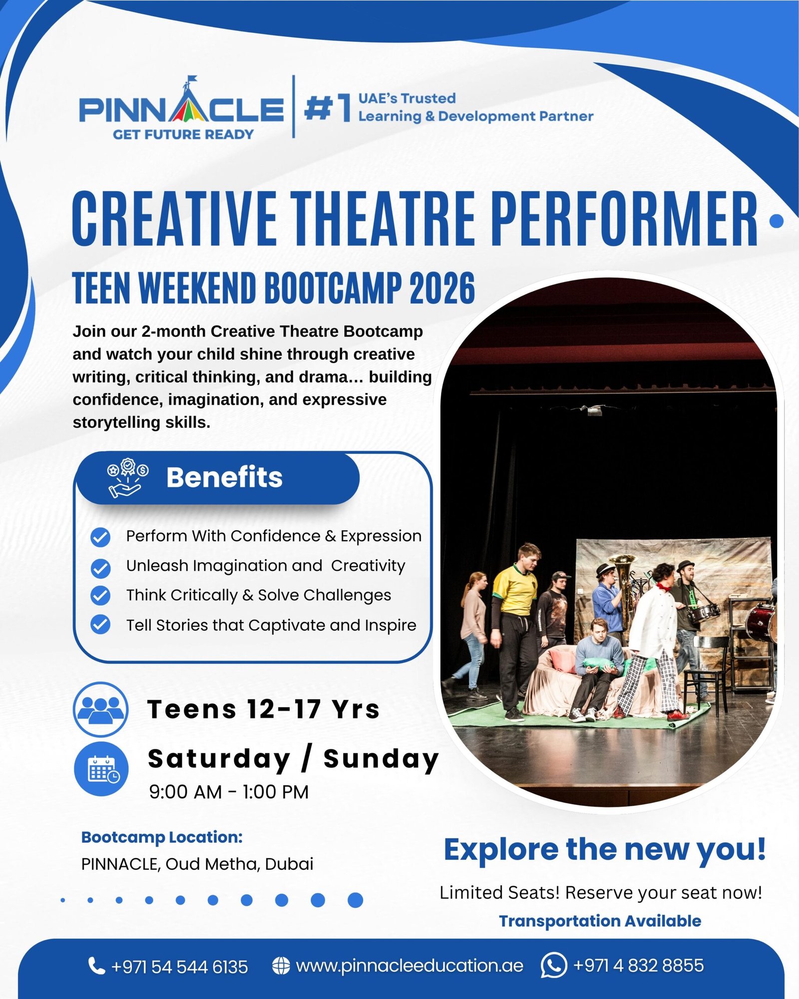 Creative Theatre Performer Bootcamp