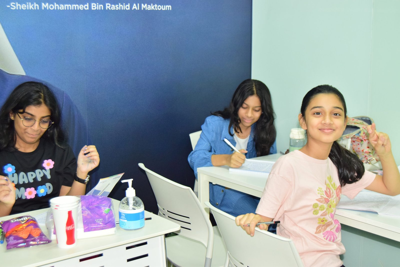 Children collaborating and building life skills - Smart Life Skills Track